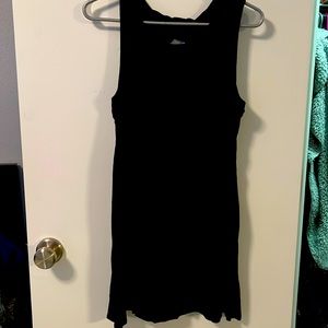 Short black cover dress from J crew (jersey material)